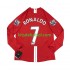 Manchester United Cristiano Ronaldo 7 Retro 2007 Hombre Camiseta de local Manga Larga