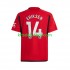 Manchester United Eriksen 14 Hombre Camiseta de local 2023-2024 Manga Corta