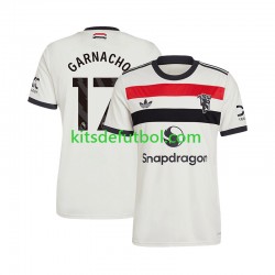 Manchester United GARNACHO 17 Hombre Camiseta alternativa 2024-2025 Manga Corta