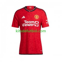 Manchester United Mujer Camiseta de local 2023-2024 Manga Corta