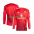 Manchester United Hombre Camiseta Rojo de local 2024-2025 Manga Larga