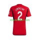 Manchester United Lindelof 2 Hombre Camiseta de local 2023-2024 Manga Corta