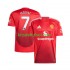 Manchester United Mason Mount 7 Hombre Camiseta Rojo de local 2024-2025 Manga Corta