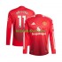 Manchester United Rasmus Hojlund 11 Hombre Camiseta de local 2024-2025 Manga Larga