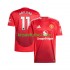 Manchester United Rasmus Hojlund 11 Hombre Camiseta Rojo de local 2024-2025 Manga Corta