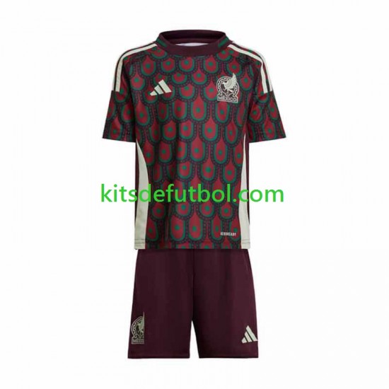 Equipación completa Niño México Copa America 2024 Camiseta de local Manga Corta