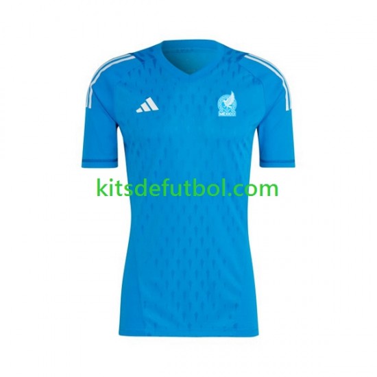 México Portero 2022 Hombre Camiseta de visitante Manga Corta