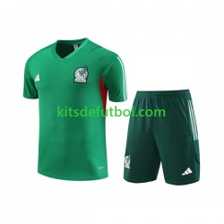 México Camiseta de Entrenamiento y Pantalones Verde 2023-2024