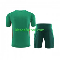 México Camiseta de Entrenamiento y Pantalones Verde 2023-2024