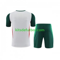 México Camiseta de Entrenamiento y Pantalones Blanco 2023-2024