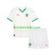 Equipación completa Niño Marruecos 2024 Camiseta de visitante Manga Corta