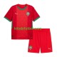 Equipación completa Niño Marruecos 2024 Camiseta de local Manga Corta