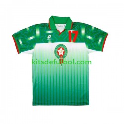 Marruecos Retro 1994 Hombre Camiseta de visitante Manga Corta