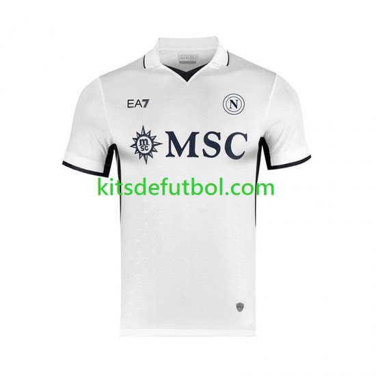 Napoli Hombre Camiseta de visitante 2024-2025 Manga Corta
