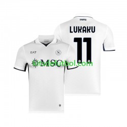 Napoli Lukaku 11 Hombre Camiseta de visitante 2024-2025 Manga Corta