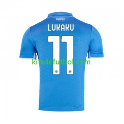 Napoli Lukaku 11 Hombre Camiseta de local 2024-2025 Manga Corta