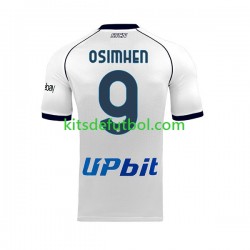 Napoli OSIMHEN 9 Hombre Camiseta de visitante 2023-2024 Manga Corta
