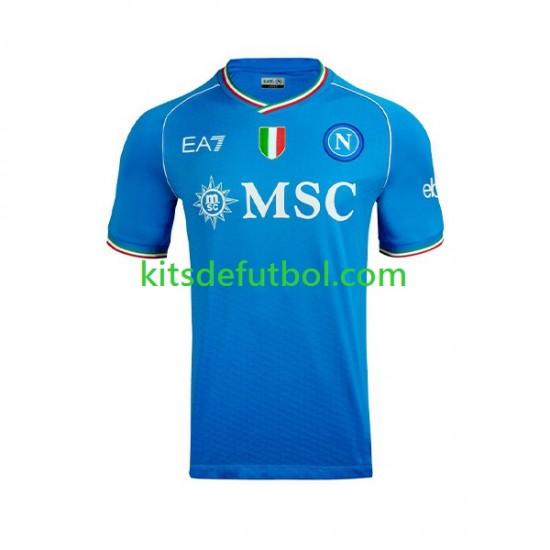 Napoli OSIMHEN 9 Hombre Camiseta de local 2023-2024 Manga Corta