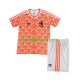 Equipación completa Niño Países Bajos Retro 1988 Camiseta de local Manga Corta