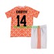 Equipación completa Niño Países Bajos Cruyff 14 Retro 1988 Camiseta de local Manga Corta