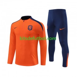 Países Bajos 2024 Camiseta de Entrenamiento Naranja