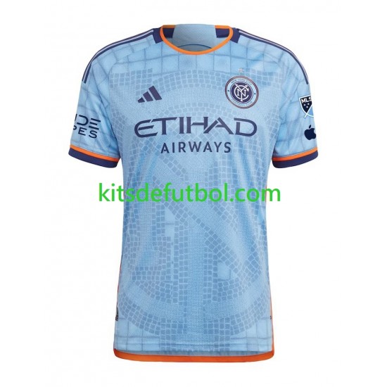 New York City FC Hombre Camiseta de local 2023-2024 Manga Corta