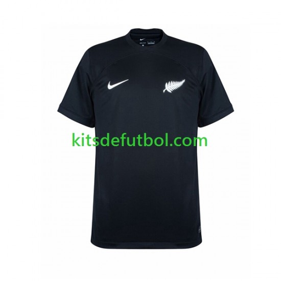 Nueva Zelanda Hombre Camiseta de visitante 2022-2023 Manga Corta