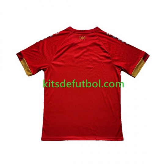 Macedonia del Norte 2023 Hombre Camiseta de local Manga Corta