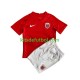 Equipación completa Niño Noruega HAALAND 9 2022 Camiseta de local Manga Corta