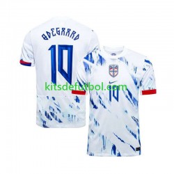 Noruega Martin Odegaard 10 2024 Hombre Camiseta de visitante Manga Corta