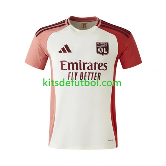Olympique de Lyon Hombre Camiseta alternativa 2024-2025 Manga Corta