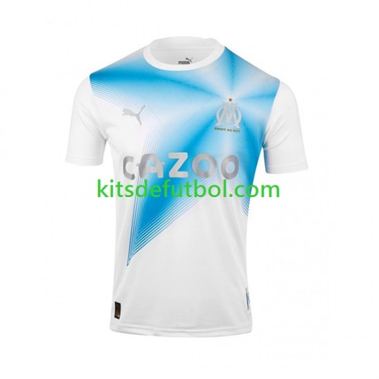Olympique de Marsella Anniversary 2022 2023 Hombre Camiseta de local Manga Corta