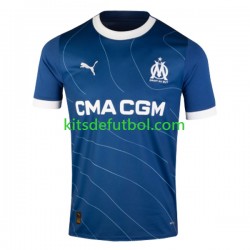 Olympique de Marsella Hombre Camiseta de visitante 2023-2024 Manga Corta