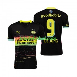 PSV Eindhoven DE JONG 9 Hombre Camiseta de visitante 2024-2025 Manga Corta