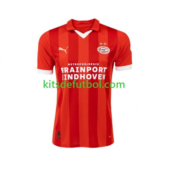 PSV Eindhoven Hombre Camiseta de local 2023-2024 Manga Corta