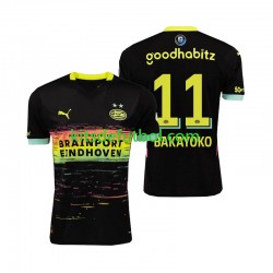 PSV Eindhoven Johan Bakayoko 11 Hombre Camiseta alternativa 2024-2025 Manga Corta