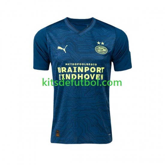 PSV Eindhoven Hombre Camiseta alternativa 2023-2024 Manga Corta