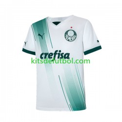 Palmeiras Hombre Camiseta de visitante 2023-2024 Manga Corta