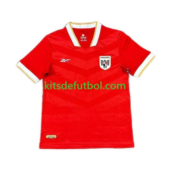 Panamá 2024 Hombre Camiseta Rojo de local Manga Corta
