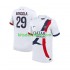 Paris Saint-Germain Bradley Barcola 29 Hombre Camiseta de visitante 2024-2025 Manga Corta