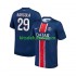 Paris Saint-Germain Bradley Barcola 29 Hombre Camiseta de local 2024-2025 Manga Corta