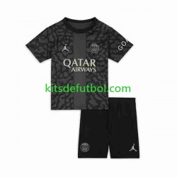 Equipación completa Niño Paris Saint-Germain Camiseta alternativa 2023-2024 Manga Corta