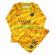 Equipación completa Niño Paris Saint-Germain Portero DONNARUMMA 99 Camiseta de visitante 2023-2024 Manga Larga