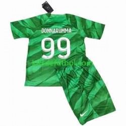 Equipación completa Niño Paris Saint-Germain Portero Donnarumma 99 Camiseta de local 2023-2024 Manga Corta
