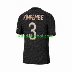 Paris Saint-Germain Kimpembe 3 Hombre Camiseta alternativa 2023-2024 Manga Corta