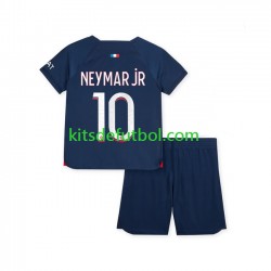 Equipación completa Niño Paris Saint-Germain Neymar Jr 10 Camiseta de local 2023-2024 Manga Corta
