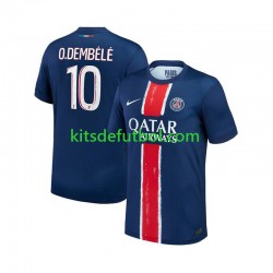 Paris Saint-Germain Ousmane Dembele 10 Hombre Camiseta de local 2024-2025 Manga Corta
