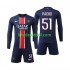 Equipación completa Niño Paris Saint-Germain Pacho 51 Camiseta de local 2024-2025 Manga Larga