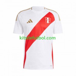 Perú Copa America 2024 Hombre Camiseta de local Manga Corta