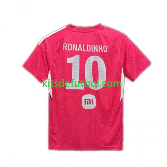 Porcinos RONALDINHO 10 2023 Hombre Camiseta de local Manga Corta